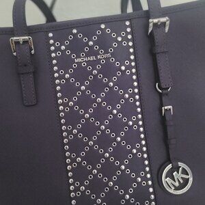 New Michael Kors Deep Purple Tote